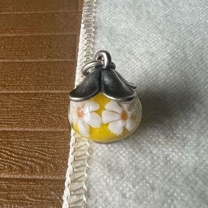 James Avery daisy finial retired finial! 925